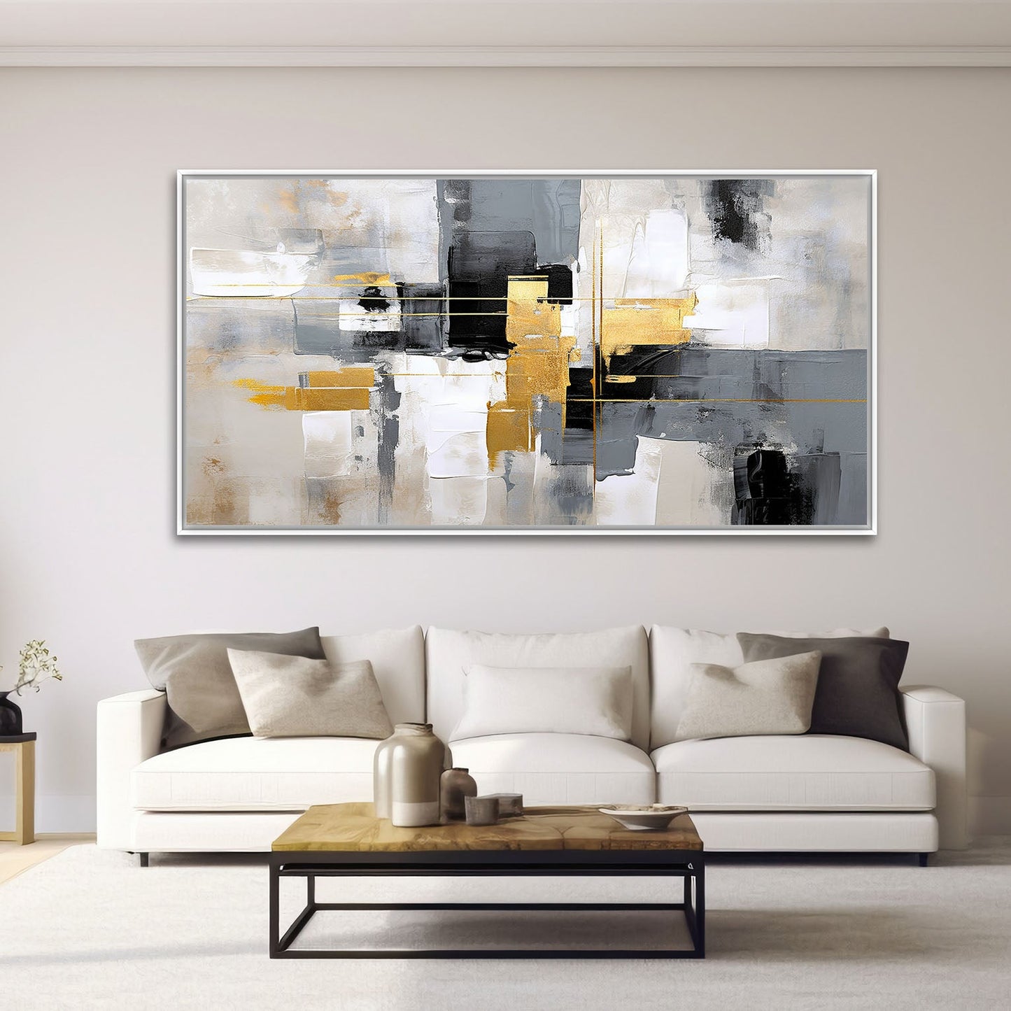 Quadro Moderno "Geometrie Incrociate" - Playcolour Design Shop Online
