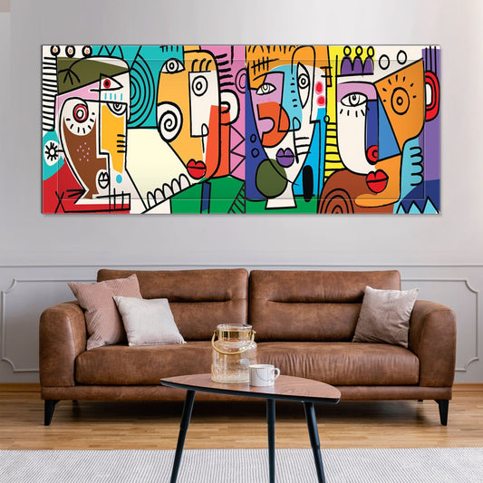 Quadro Moderno "Anime a Colori" - Playcolour Design Shop Online