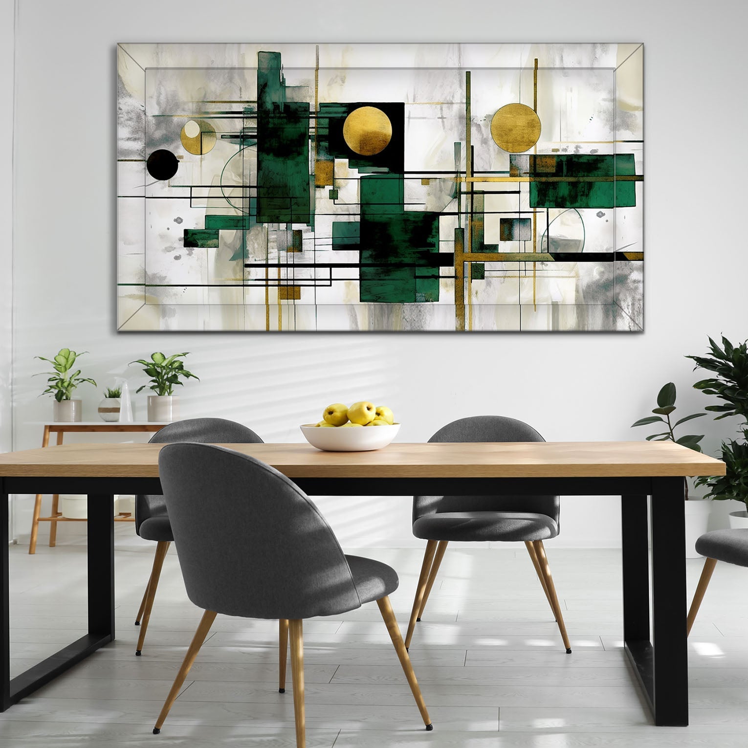 Quadro Moderno " Equilibrio Geometrico" - Playcolour Design Shop Online