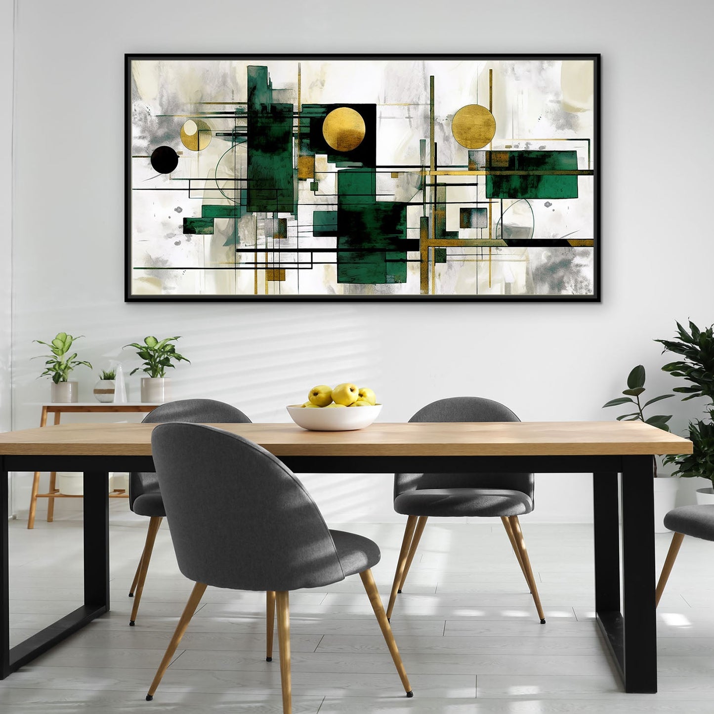 Quadro Moderno " Equilibrio Geometrico" - Playcolour Design Shop Online