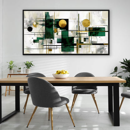 Quadro Moderno " Equilibrio Geometrico" - Playcolour Design Shop Online