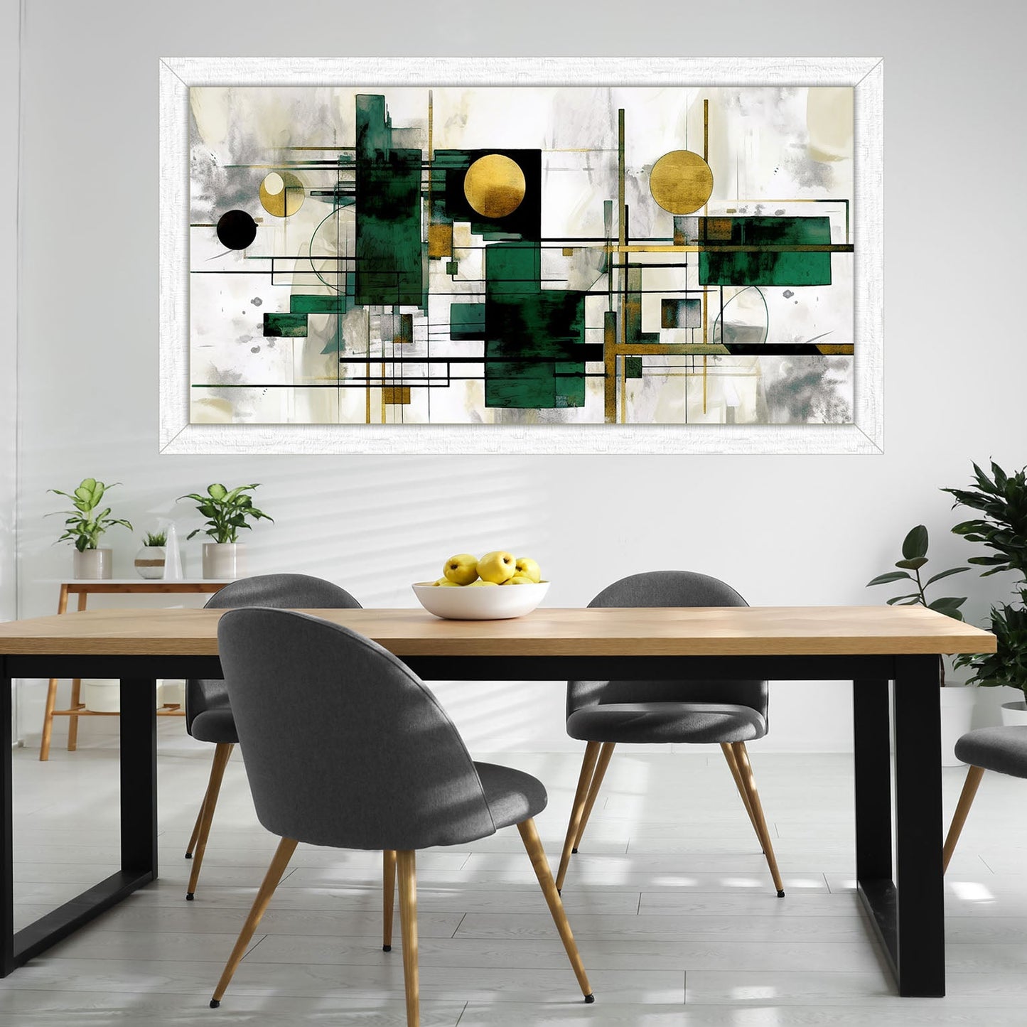 Quadro Moderno " Equilibrio Geometrico" - Playcolour Design Shop Online