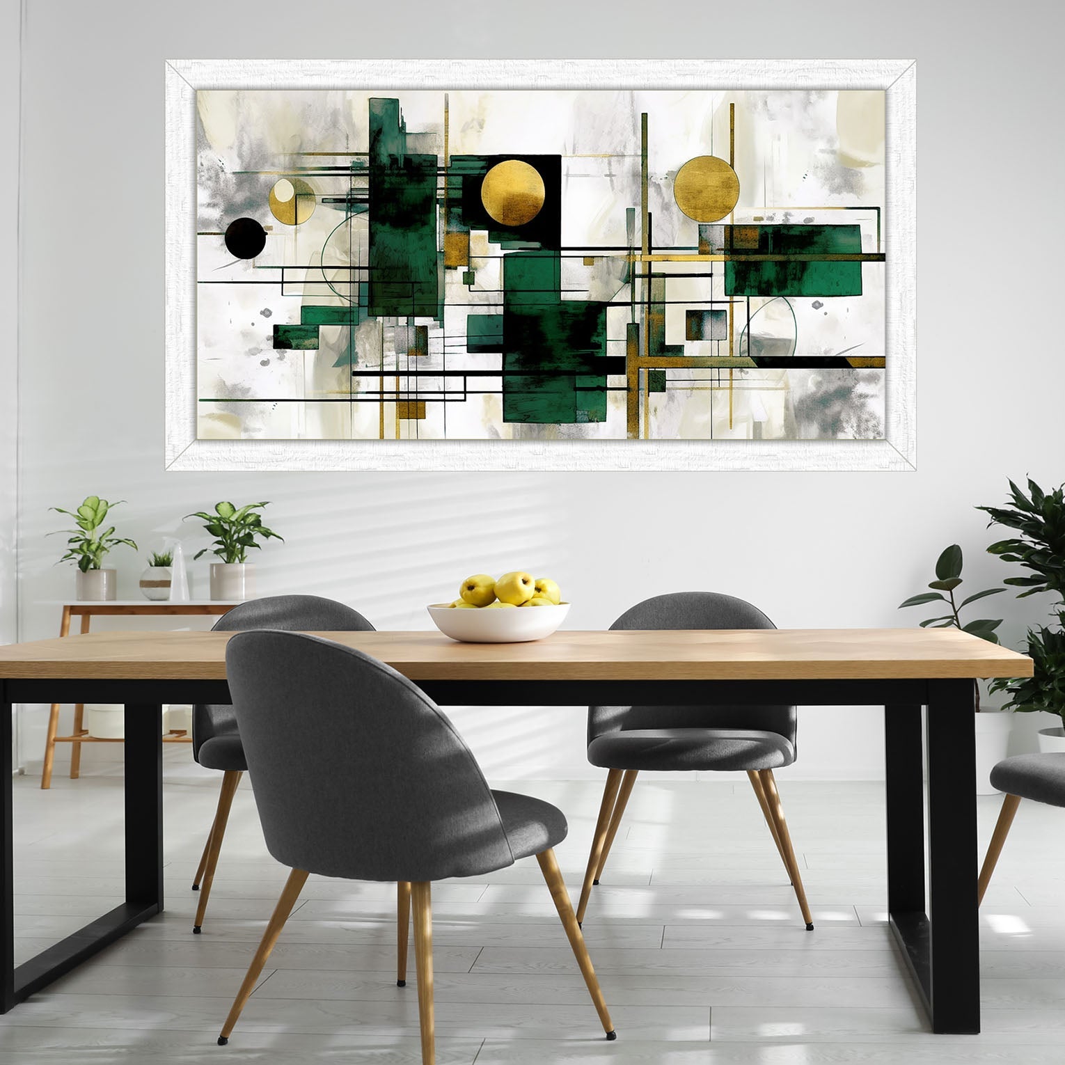 Quadro Moderno " Equilibrio Geometrico" - Playcolour Design Shop Online
