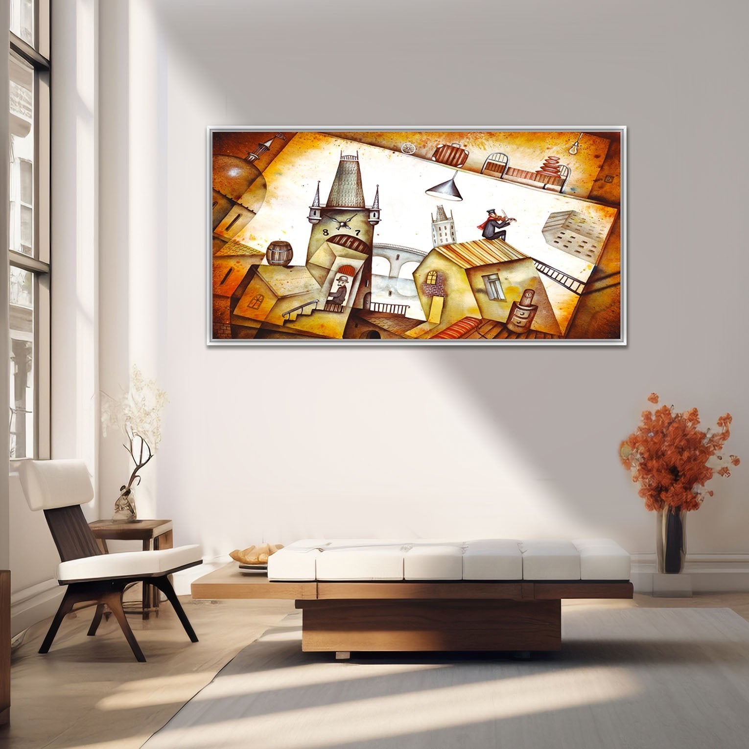 Quadro Moderno "Fiaba Urbana" - Playcolour Design Shop Online