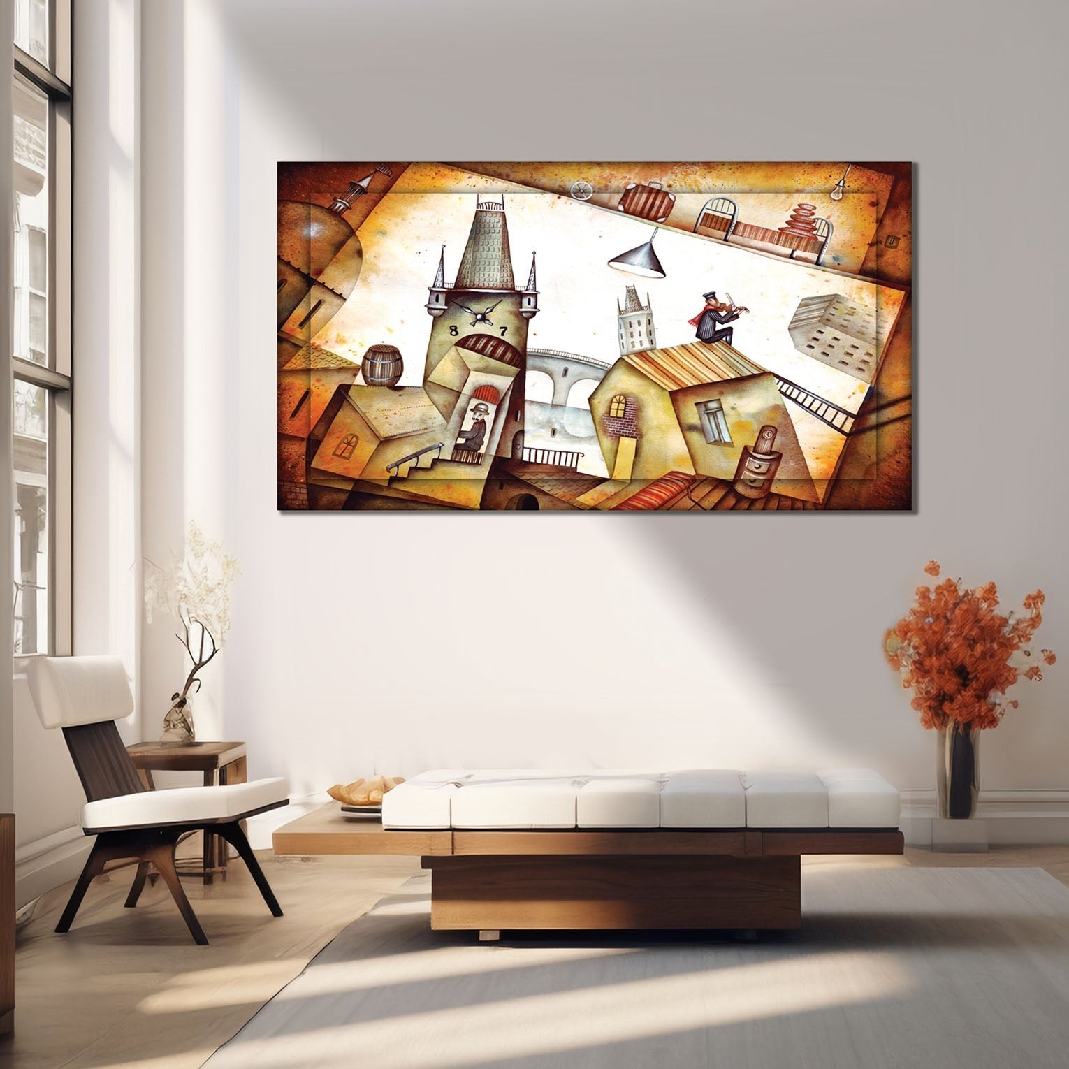 Quadro Moderno "Fiaba Urbana" - Playcolour Design Shop Online
