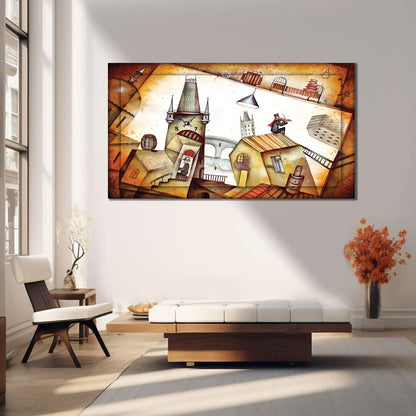 Quadro Moderno "Fiaba Urbana" - Playcolour Design Shop Online