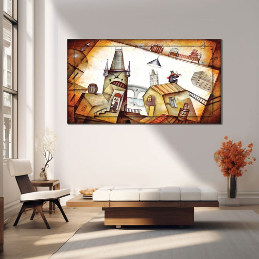 Quadro Moderno "Fiaba Urbana" - Playcolour Design Shop Online