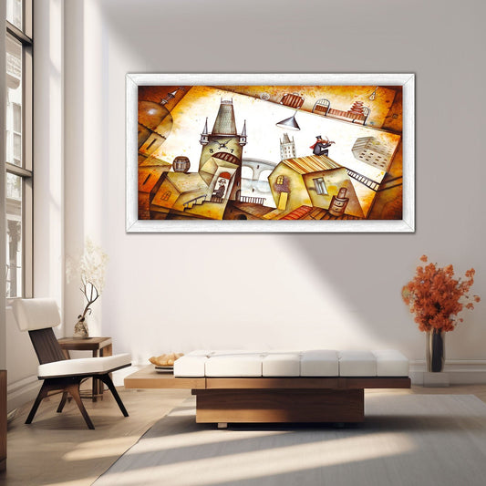 Quadro Moderno "Fiaba Urbana" - Playcolour Design Shop Online
