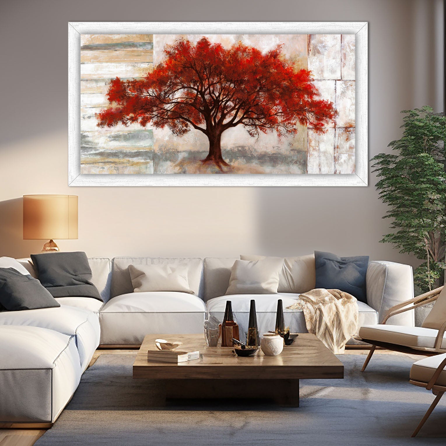 Quadro Moderno "Fiamma Naturale" - Playcolour Design Shop Online