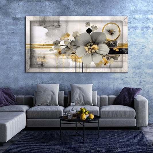 Quadro Moderno "Fiori dal Futuro" - Playcolour Design Shop Online