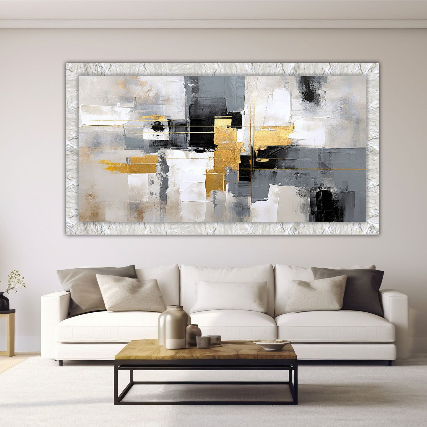 Quadro Moderno "Geometrie Incrociate" - Playcolour Design Shop Online