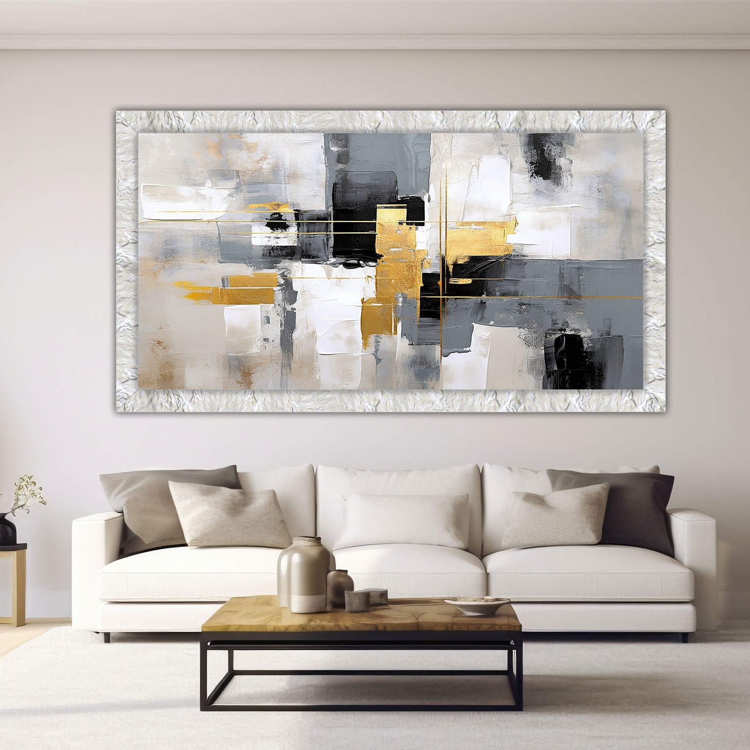 Quadro Moderno "Geometrie Incrociate" - Playcolour Design Shop Online