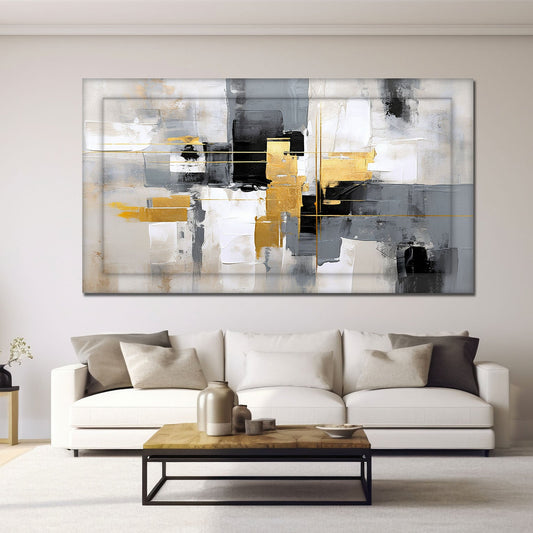 Quadro Moderno "Geometrie Incrociate" - Playcolour Design Shop Online