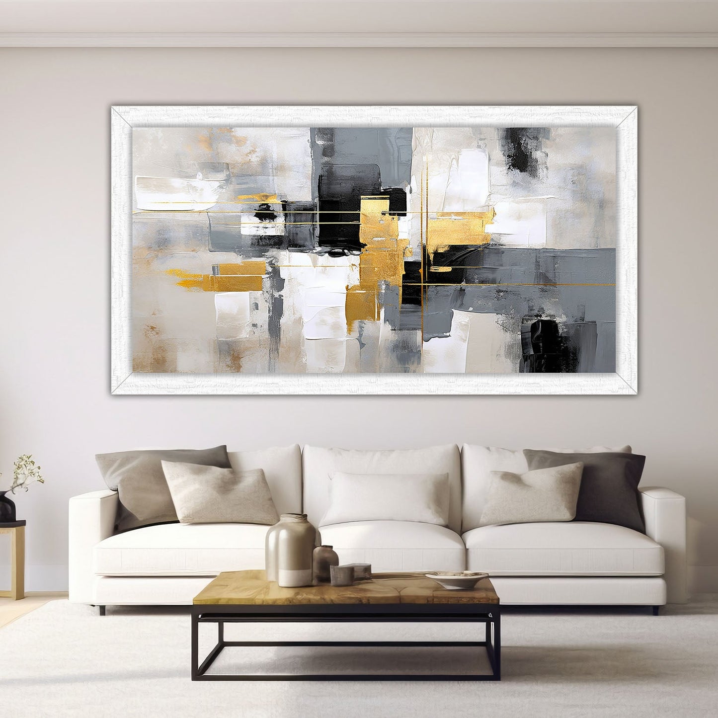Quadro Moderno "Geometrie Incrociate" - Playcolour Design Shop Online