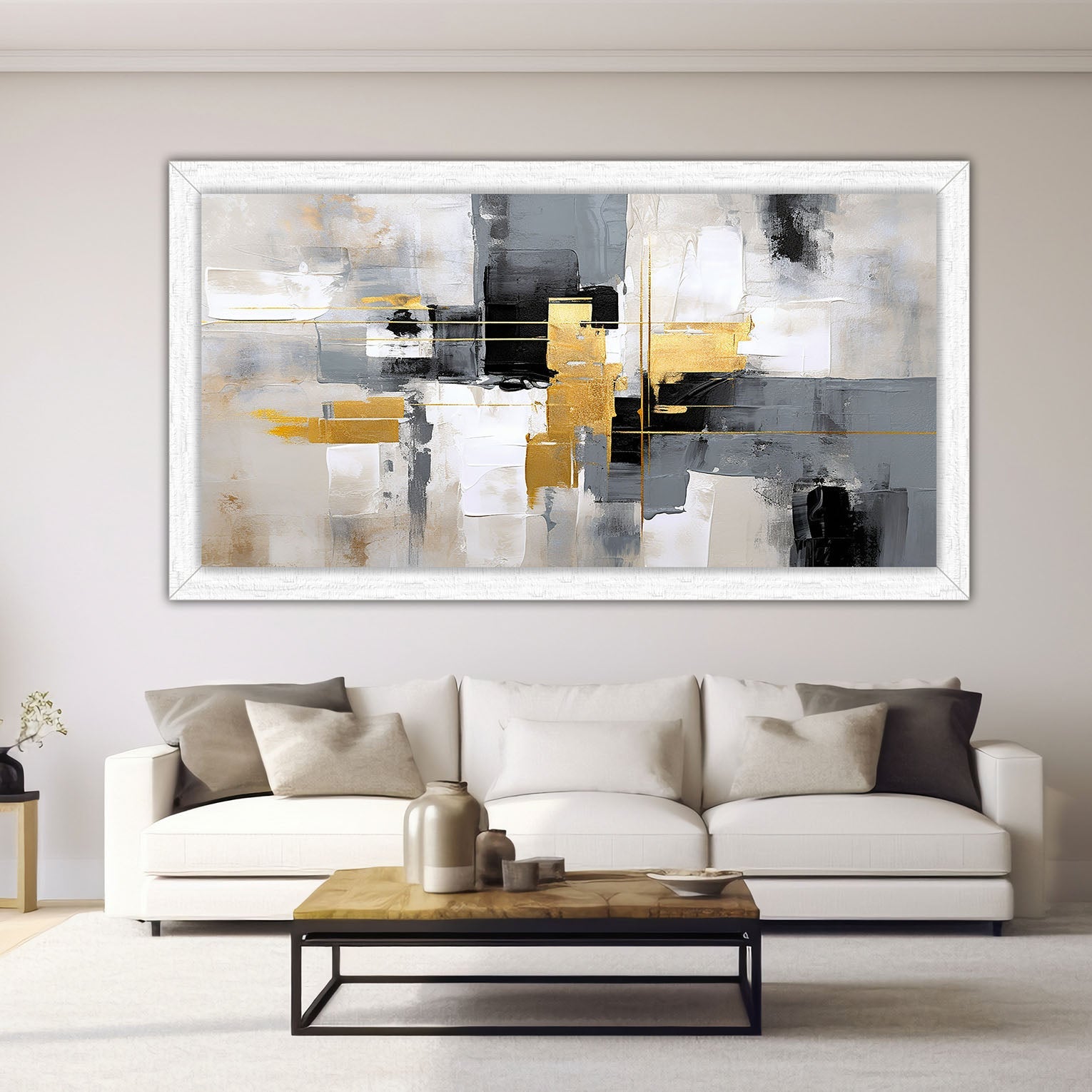 Quadro Moderno "Geometrie Incrociate" - Playcolour Design Shop Online
