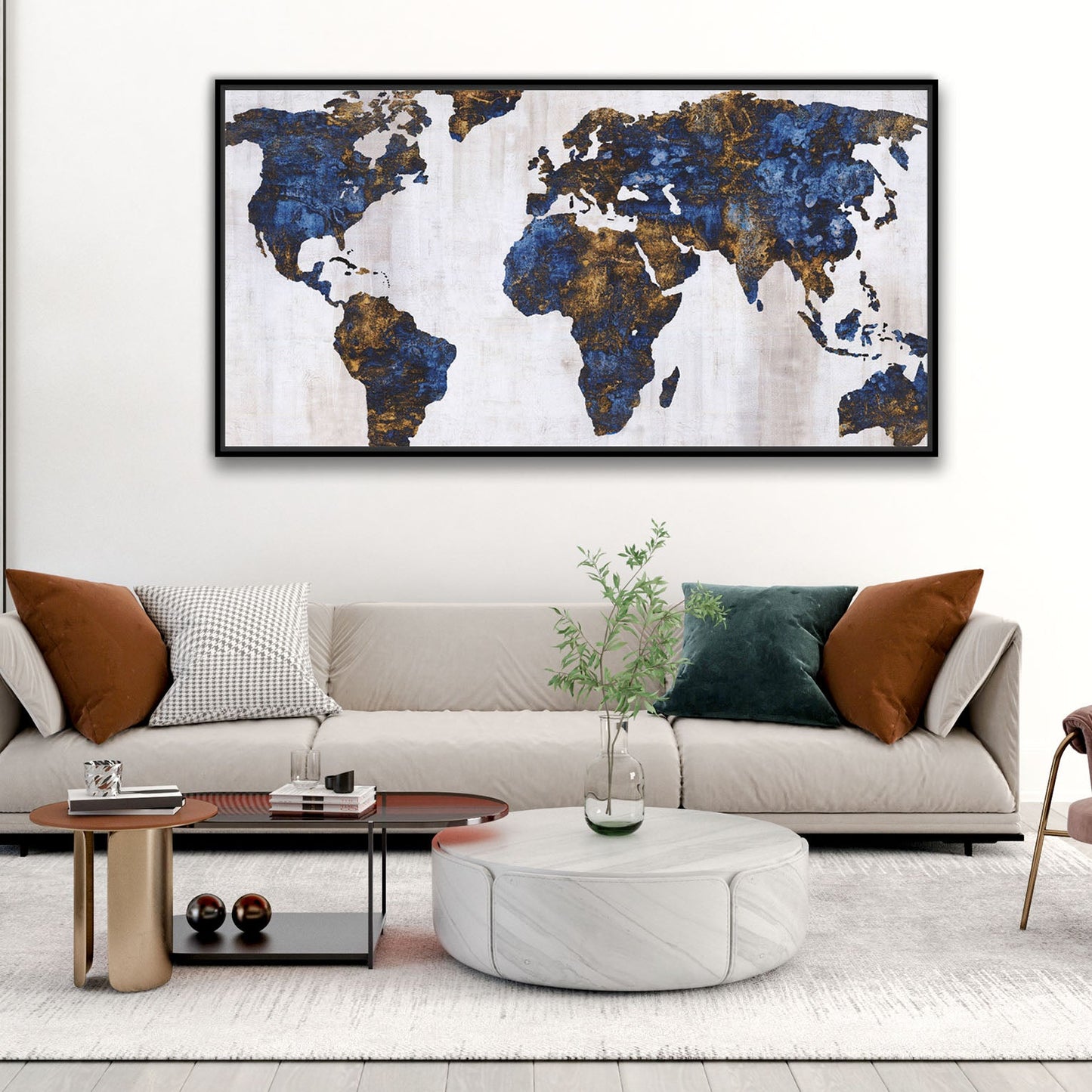 Quadro Moderno "Il Nuovo Mondo" - Playcolour Design Shop Online