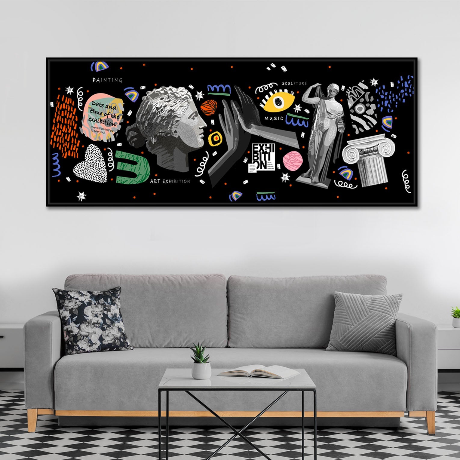 Quadro Moderno "Mito Urbano" - Playcolour Design Shop Online