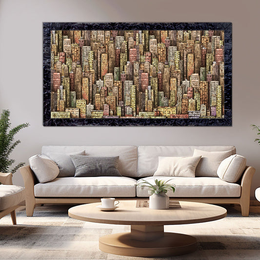 Quadro Moderno "New York a Colori" - Playcolour Design Shop Online