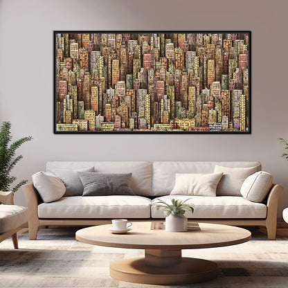 Quadro Moderno "New York a Colori" - Playcolour Design Shop Online