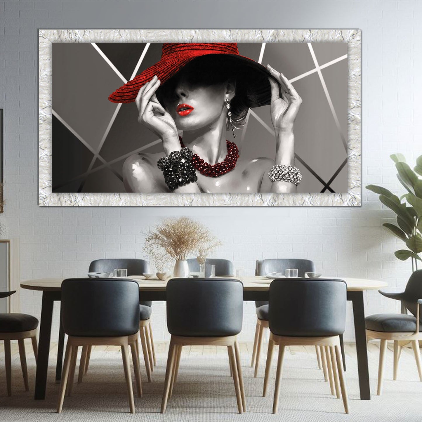 Quadro Moderno "Ombre e Rossetto" - Playcolour Design Shop Online