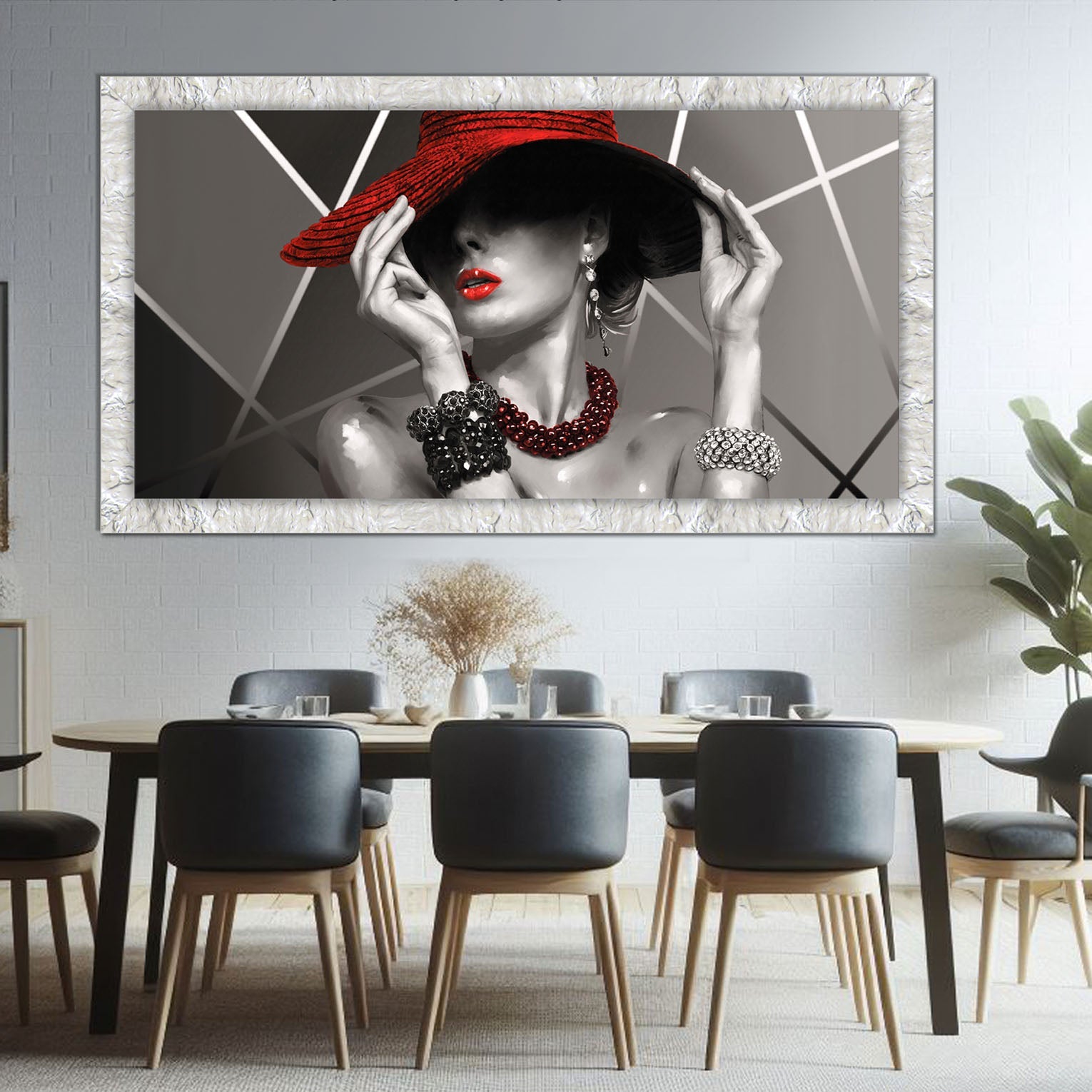 Quadro Moderno "Ombre e Rossetto" - Playcolour Design Shop Online