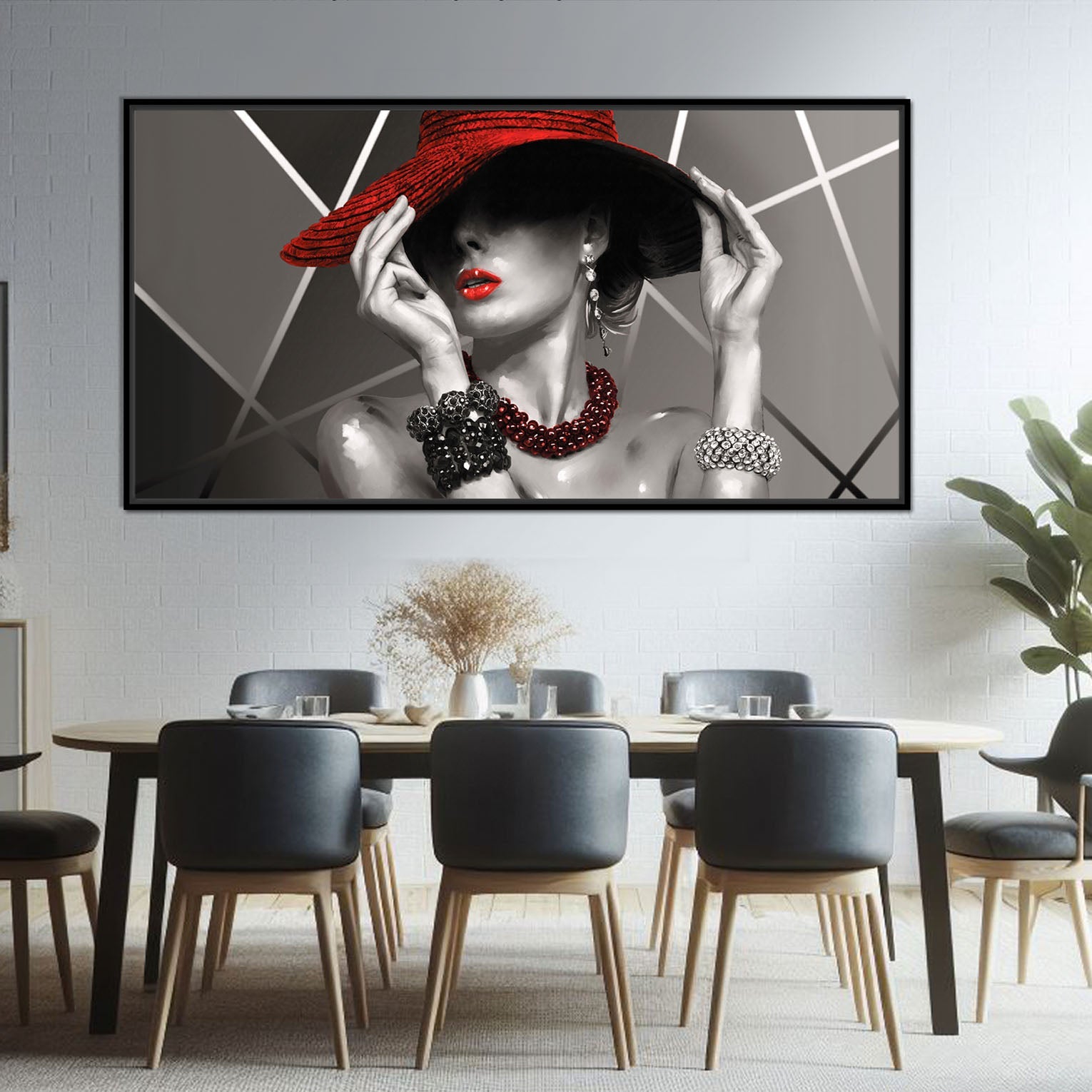 Quadro Moderno "Ombre e Rossetto" - Playcolour Design Shop Online
