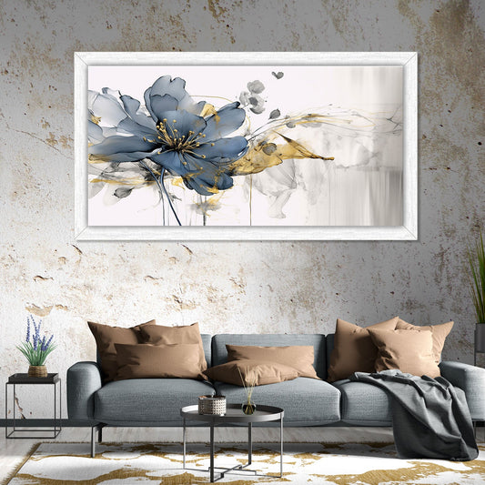 Quadro Moderno "Petali d'Inchiostro" - Playcolour Design Shop Online