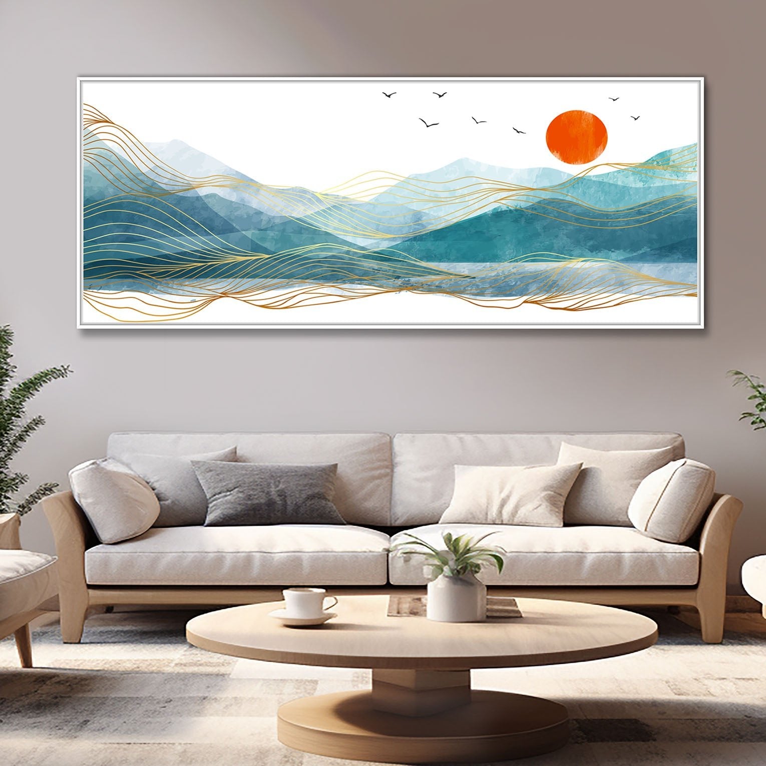 Quadro Moderno "Silenzio Naturale" - Playcolour Design Shop Online
